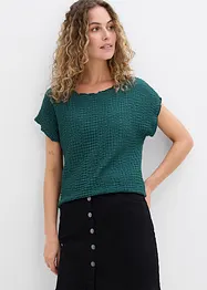 Shirt van lichte crêpe, bonprix