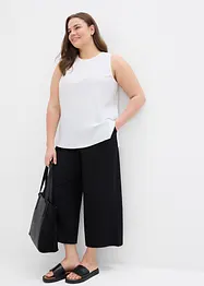 7/8 broek van biologisch katoen met stretch, bonprix