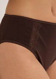 Maxislip (set van 4) met biologisch katoen, bonprix