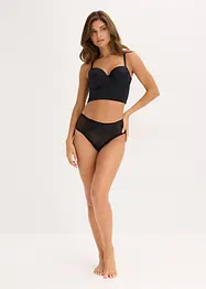 Voorgevormde bh top met glanseffect, bonprix