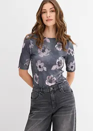 Shirt in een zachte viscosemix, bonprix