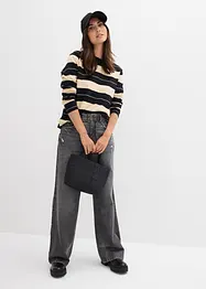 Baggy jeans, mid waist, bonprix