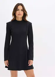 Mini jurk in A-lijn en trompetmouwen, bonprix