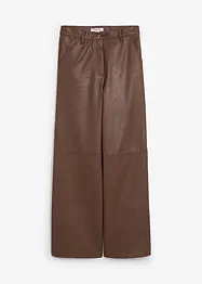 Imitatieleren broek, bonprix