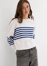 Oversized sweater van puur katoen, bonprix