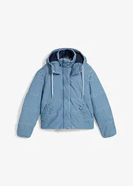 Gewatteerde jas van denim, bonprix