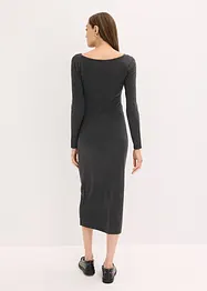Midi-jurk met kasjmier, bonprix