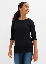 Meisjes longsleeve van katoen (set van 3), bonprix