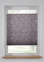 Verduisterend plisségordijn met rankenprint, bonprix