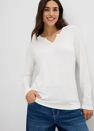 Longsleeve in een zachte viscosemix, bonprix