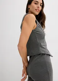 Gilet in een viscosemix, bonprix