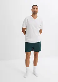 Pyjama van puur biologisch katoen met korte mouwen, bonprix