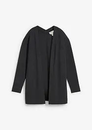 Lang sweatvest van een zachte katoenmix, bonprix