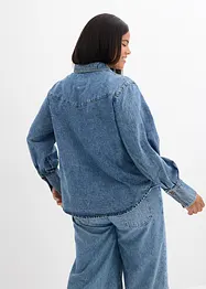 Spijkerblouse van puur katoen, bonprix
