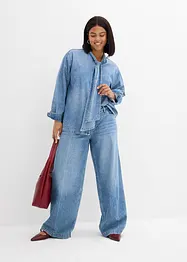 Spijkerblouse van puur katoen, bonprix