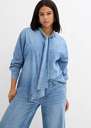 Spijkerblouse van puur katoen, bonprix