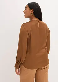 Blouse van elegant satijn, bonprix