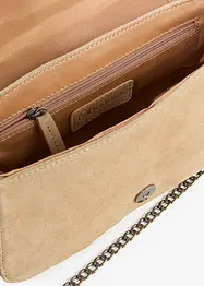 Schoudertas van wildleer, bonprix