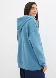 Oversized sweatvest met capuchon, bonprix