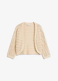 Bolero in gehaakte look, halflange mouw, bonprix