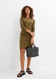 Jersey jurk (set van 2), bonprix
