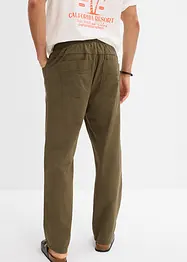Classic fit instapbroek van licht katoen, straight, bonprix