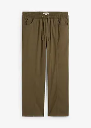 Classic fit instapbroek van licht katoen, straight, bonprix