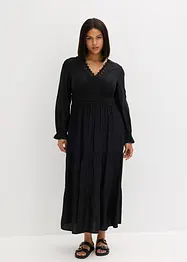 Maxi jurk met kant, bonprix