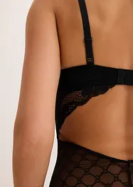 Body met decoratieve mesh, bonprix