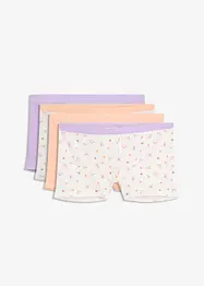 Comfortable dames boxer van zacht katoen (set van 4), bonprix