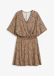 Jersey jurk in wikkellook, bonprix