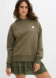 Oversized hoodie van een zachte katoenmix, bonprix