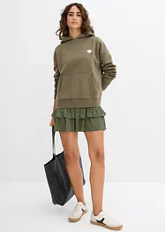 Oversized hoodie van een zachte katoenmix, bonprix