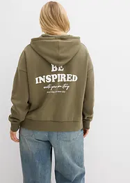 Oversized hoodie van een zachte katoenmix, bonprix