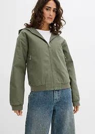 Outdoorjas van puur katoen, bonprix