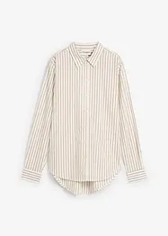 Overhemdblouse met zijde, bonprix