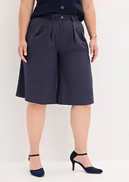 Bermuda met bandplooien, bonprix