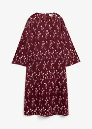 Gebloemde midi jurk van viscose, bonprix