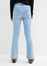 Instapjeans (set van 2), mid waist, bonprix
