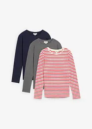 Longsleeve (set van 3), bonprix