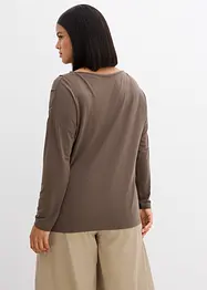Longsleeve van viscosemix, bonprix