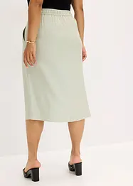 Midirok van glanzend materiaal, bonprix