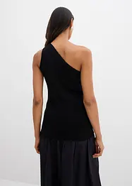 Gebreide off-shoulder top van een viscosemix, bonprix