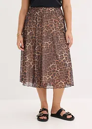 Midirok van zachte mesh, bonprix