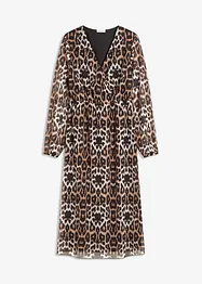Midi jurk van zacht mesh, bonprix