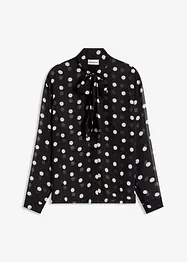 Blouse met strik, bonprix