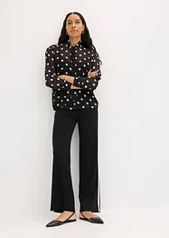 Blouse met strik, bonprix