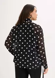 Blouse met strik, bonprix