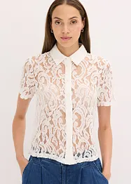 Kanten blouse, bonprix