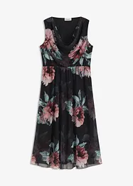 Midi jurk van zacht mesh, bonprix